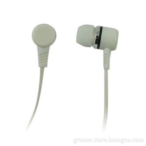 Flat Cable Earphones, Available in Various Connectors for Mobile Phones